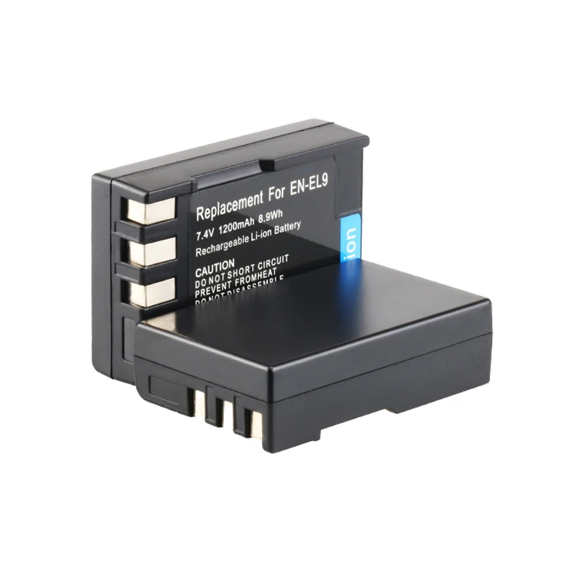 1200mAh EN-EL9 EN-EL9A EN EL9 EN EL9A ENEL9 ENEL9A Rechargeable Li-ion Battery For Nikon D40 D40X D60 D3000 D5000 Digital Camera
1200mAh EN-EL9 EN-EL9A EN EL9 EN EL9A ENEL9 ENEL9A Rechargeable Li-ion Battery For Nikon D40 D40X D60 D3000 D5000 Digital Camera