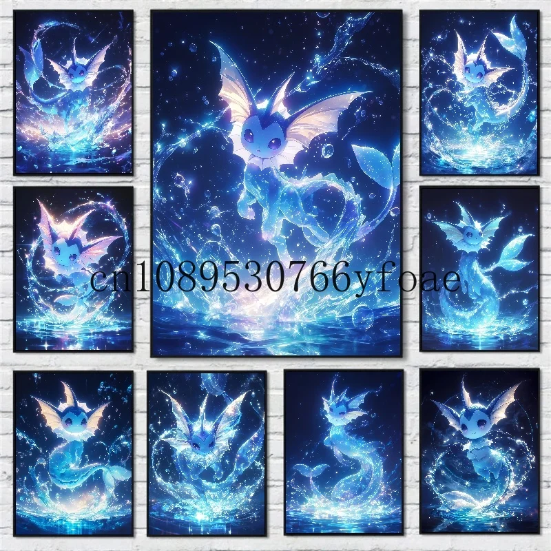 Classic Japanese Anime Pokemon Vaporeon Poster Decor Picture Wall Art Watercolor Canvas Painting Modern Room Decor Kids Gifts
Classic Japanese Anime Pokemon Vaporeon Poster Decor Picture Wall Art Watercolor Canvas Painting Modern Room Decor Kids Gifts
