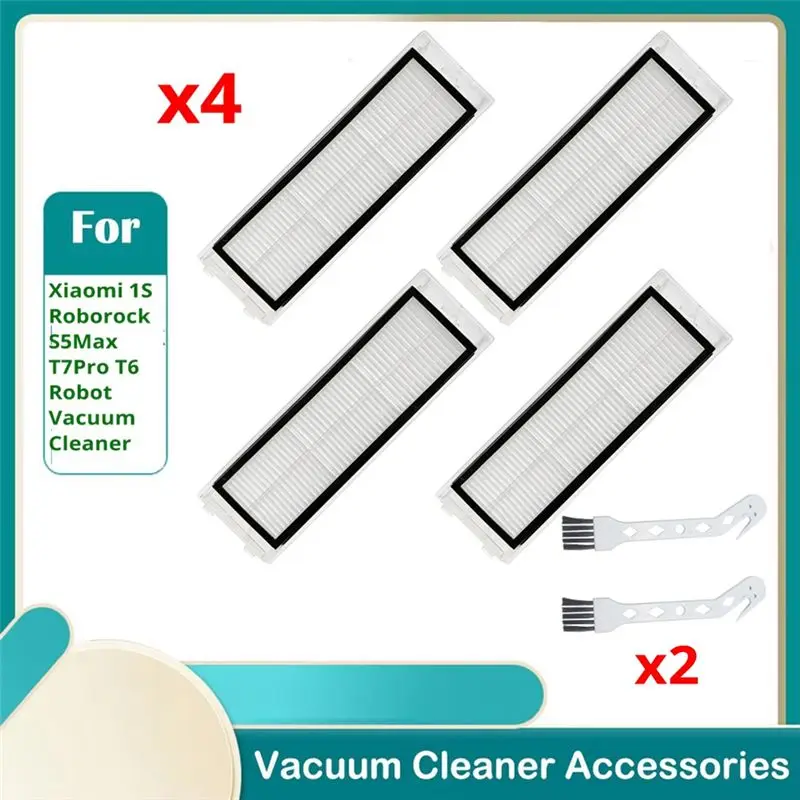 A67M-For 1S Roborock S5 Max T7 Pro T6 Robo Cleaning Robot Accessories Filter Core Replacement Parts Accessories Brush
A67M-For 1S Roborock S5 Max T7 Pro T6 Robo Cleaning Robot Accessories Filter Core Replacement Parts Accessories Brush