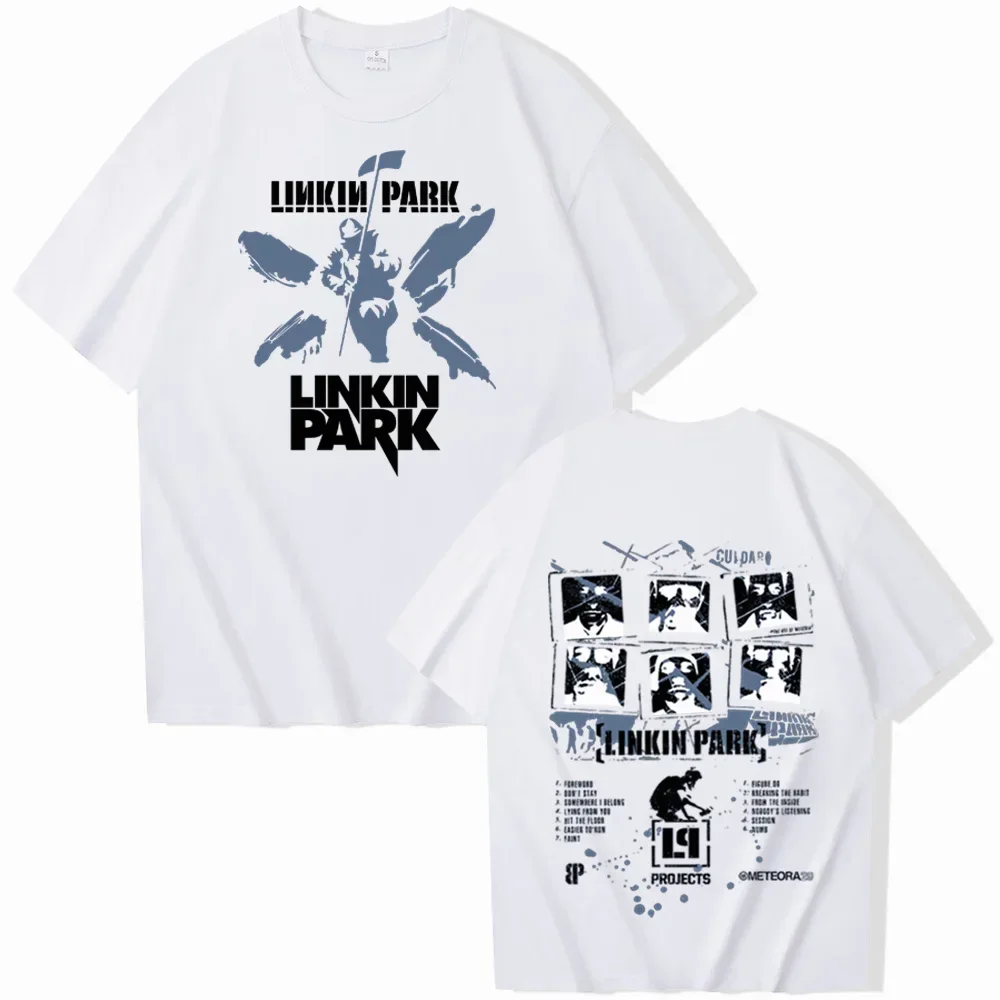 2025 Roll Lincoln Band Pattern Print SummerT-shirt Fashion Trend Loose and comfortable 100% cotton crewneck short-sleevedT-shirt
2025 Roll Lincoln Band Pattern Print SummerT-shirt Fashion Trend Loose and comfortable 100% cotton crewneck short-sleevedT-shirt