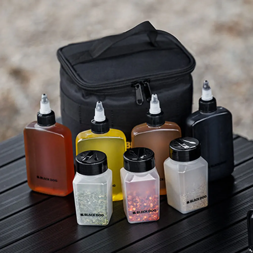 Portable Condiment Bottle Set with Storage Bag Picnic Solid Liquid Seasoning Jar Set Camping Spice Container Set
Portable Condiment Bottle Set with Storage Bag Picnic Solid Liquid Seasoning Jar Set Camping Spice Container Set