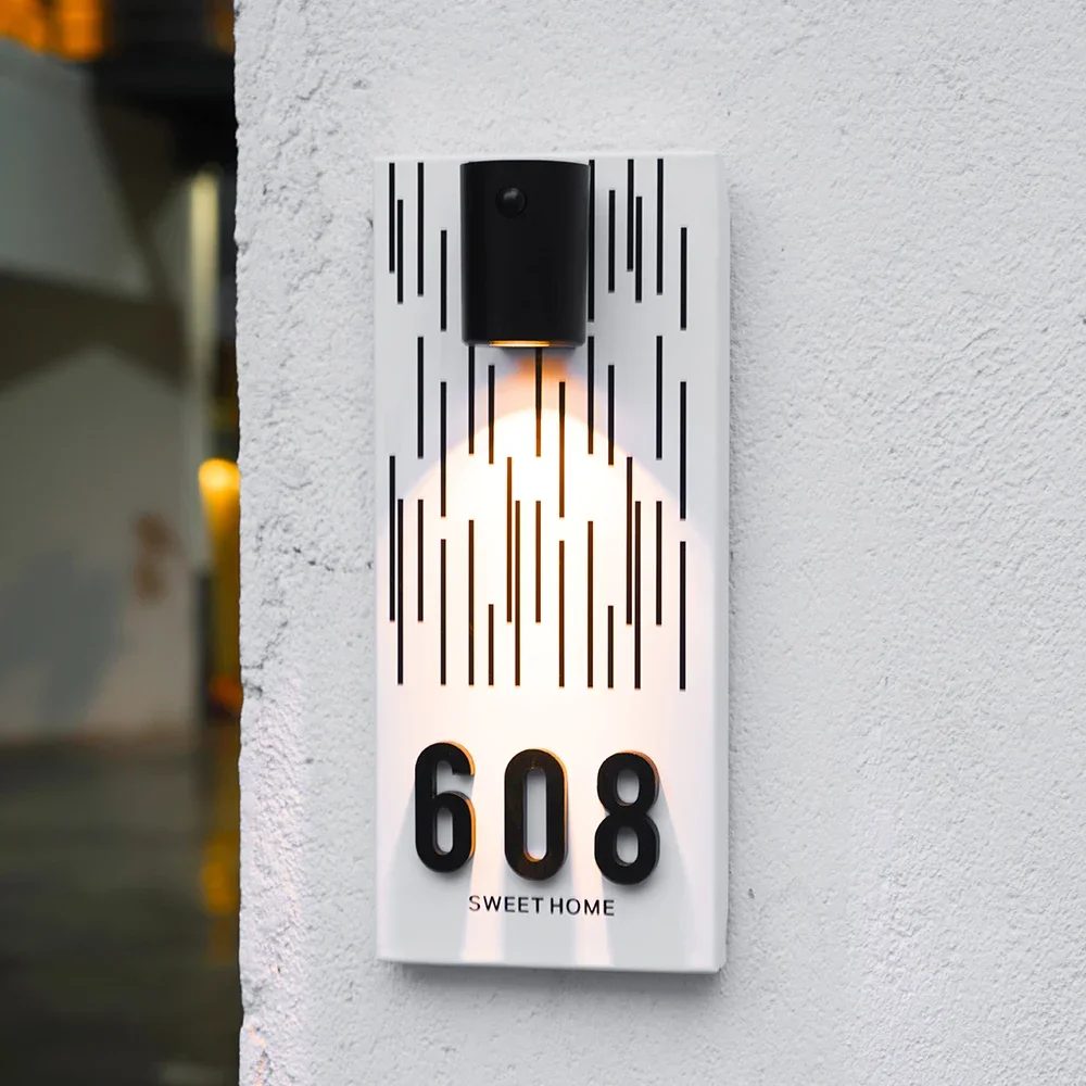 Creative tassel doorplate customization, high-end magnetic charging induction light, illuminated hotel entrance signage
Creative tassel doorplate customization, high-end magnetic charging induction light, illuminated hotel entrance signage