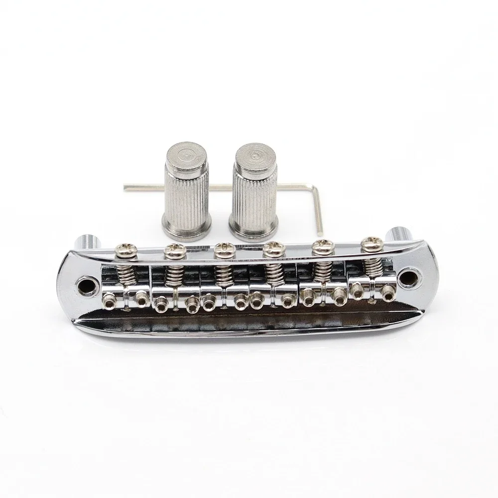 1set Guitar Bridge Adjustable Threaded 6 String Saddle Guitar Master Bridge For Master Style Electric Guitar
1set Guitar Bridge Adjustable Threaded 6 String Saddle Guitar Master Bridge For Master Style Electric Guitar