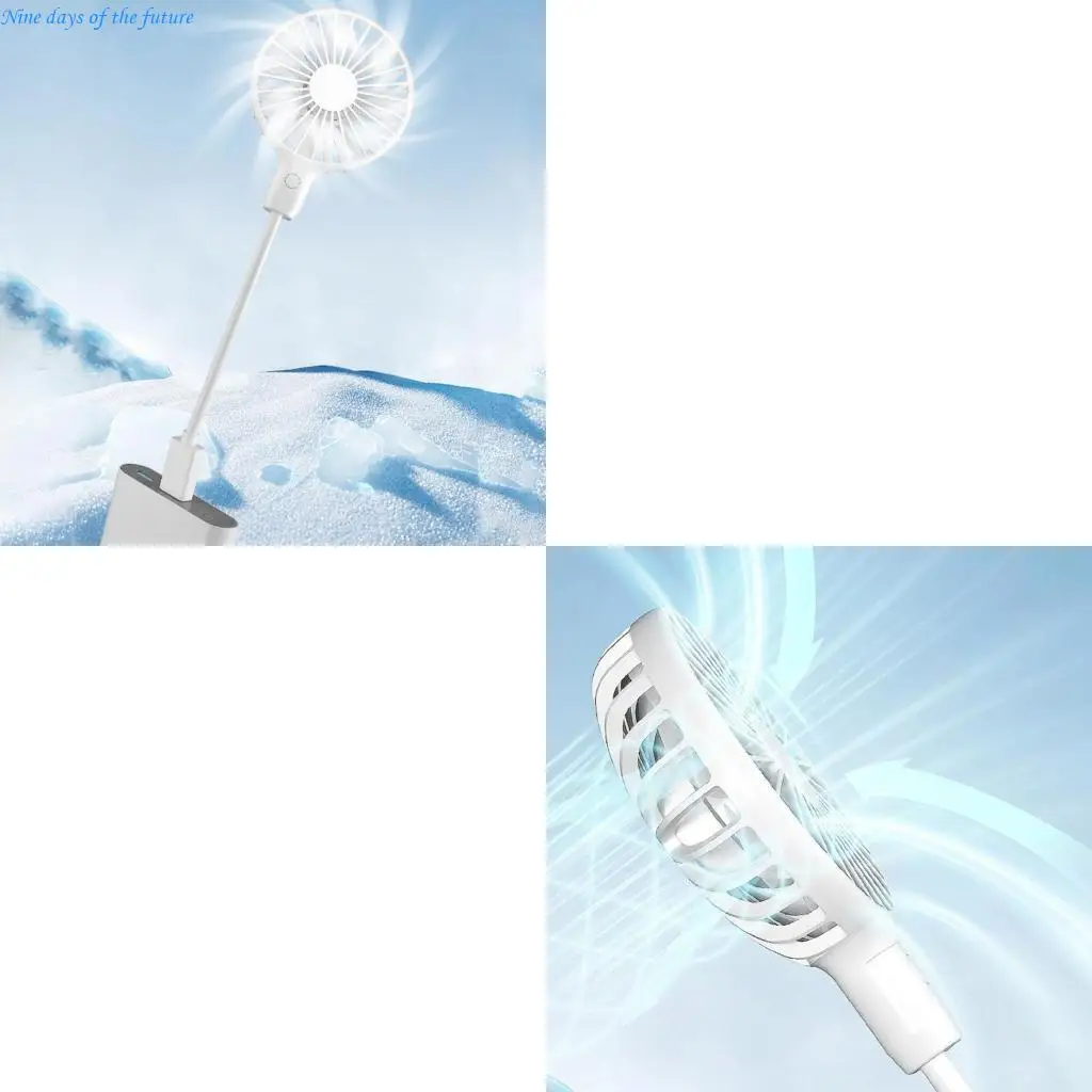 Bendable USB Desk Fan Quiet Operation Adjustable Direction 1 Speed Setting for Office Study Outdoor 5V Compatible E65A
Bendable USB Desk Fan Quiet Operation Adjustable Direction 1 Speed Setting for Office Study Outdoor 5V Compatible E65A