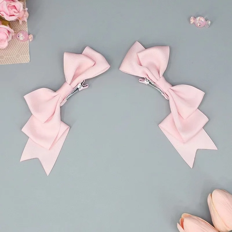 Kawaii Handmade Bow Hairclip Anime Lolita Hairpin Cosplay Headdress JK Uniform Hair Accessory Xmas Gifts
Kawaii Handmade Bow Hairclip Anime Lolita Hairpin Cosplay Headdress JK Uniform Hair Accessory Xmas Gifts