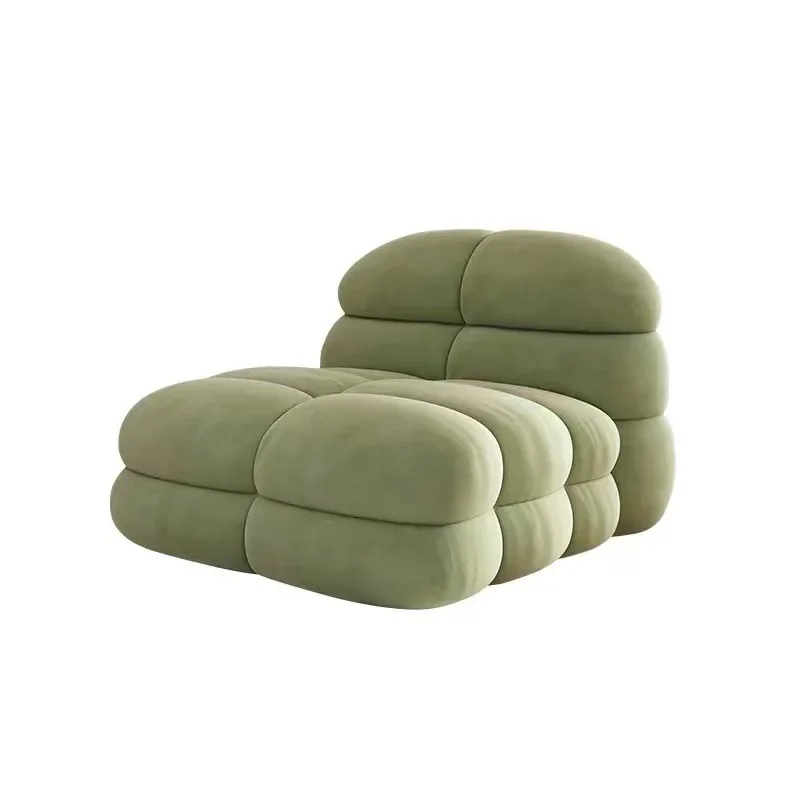 Simple modern balcony casual cream style single chair module reclining chair
Simple modern balcony casual cream style single chair module reclining chair
