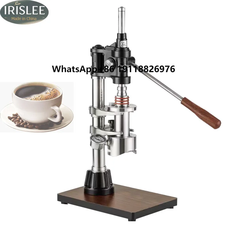 Portable Pressure Lever Coffee Maker Hand Pressed Coffee Machine 304 Stainless Steel Manual Espresso Machine
Portable Pressure Lever Coffee Maker Hand Pressed Coffee Machine 304 Stainless Steel Manual Espresso Machine
