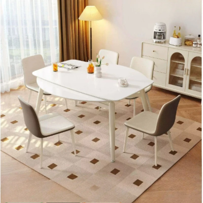 LTT French Cream Style Dining Table and Chair Combination Household Multifunctional Folding
LTT French Cream Style Dining Table and Chair Combination Household Multifunctional Folding