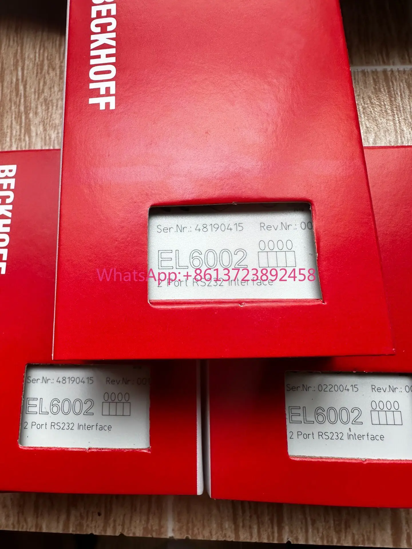 Beckhoff module EL6002 is brand new and original, high quality
Beckhoff module EL6002 is brand new and original, high quality