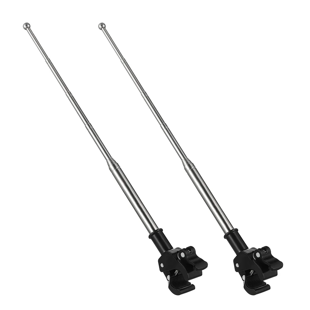 2Pcs Extendable Adjustable Stainless Steel Flagpole Kit Car Handlebar Flag Mount Holder Vehicle Decoration for Bicycle
2Pcs Extendable Adjustable Stainless Steel Flagpole Kit Car Handlebar Flag Mount Holder Vehicle Decoration for Bicycle