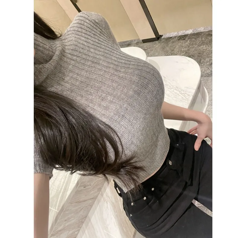 Faionable Comfortable High Ne ort Sve Knitted Sweater Slimming Inner Wear Top Trendy Commute Sle Polyester Acrylic
Faionable Comfortable High Ne ort Sve Knitted Sweater Slimming Inner Wear Top Trendy Commute Sle Polyester Acrylic