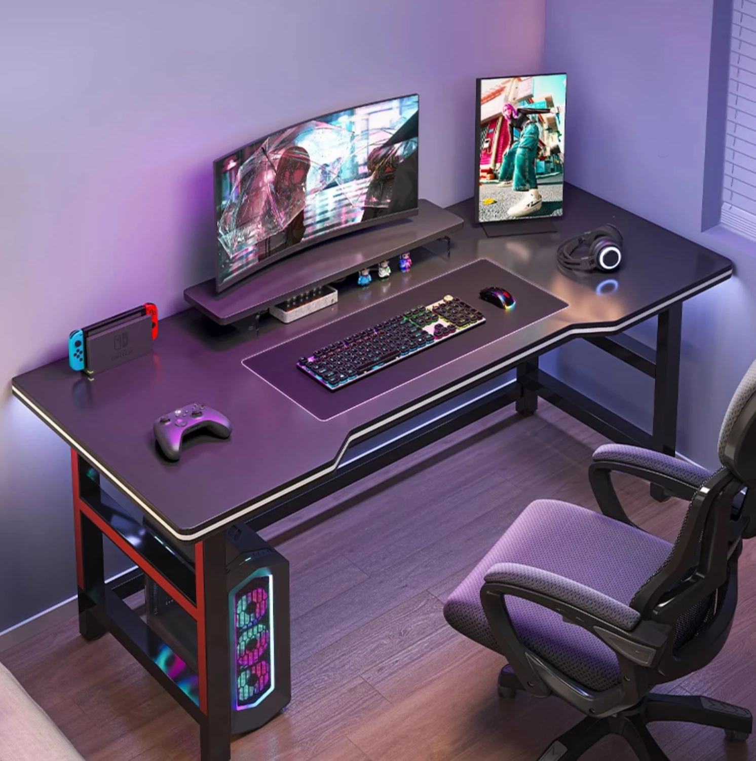 Home gaming tables and chairs, bedroom student study desks, simple small tables, desks
Home gaming tables and chairs, bedroom student study desks, simple small tables, desks