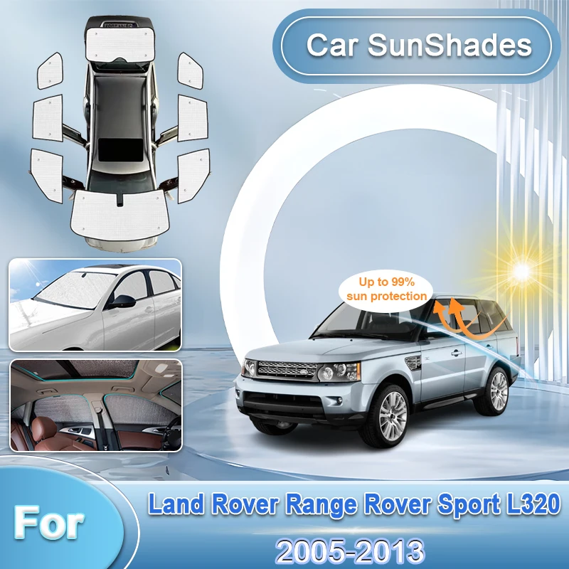 Full Coverages Sunshades For Land Rover Range Rover Sport L320 2005-2013 2006 2007 2008 2012 Retractable Protection Accessories
Full Coverages Sunshades For Land Rover Range Rover Sport L320 2005-2013 2006 2007 2008 2012 Retractable Protection Accessories