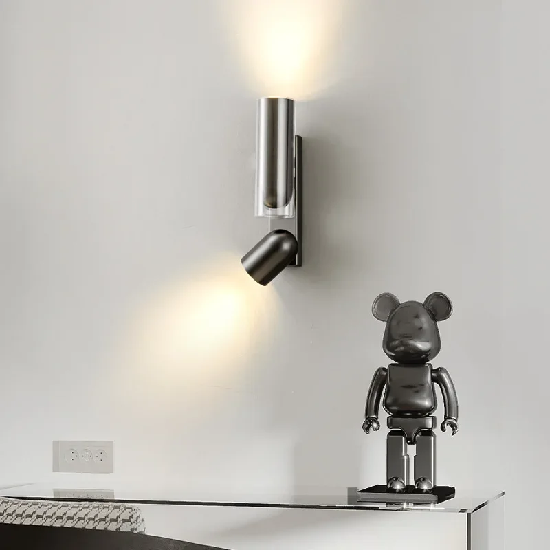 Home Interior Decoration Wall Lamp Modern Rotating Adjustable Led Lights Nordic Bedroom Living Room Corridor Hotel Lampe Salon
Home Interior Decoration Wall Lamp Modern Rotating Adjustable Led Lights Nordic Bedroom Living Room Corridor Hotel Lampe Salon
