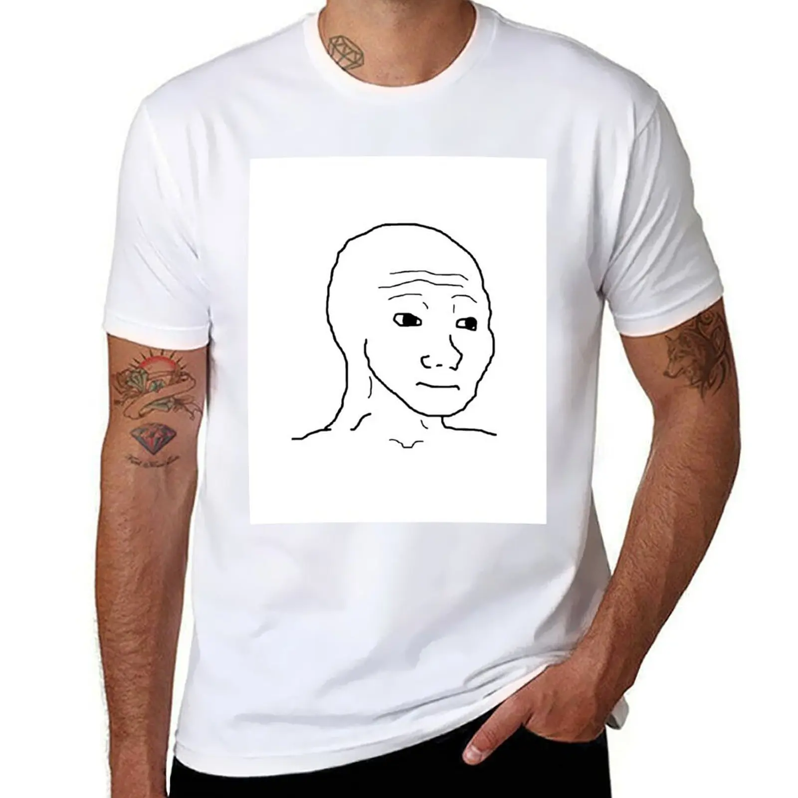 THAT FEEL WHEN GUY WOJAK T-Shirt man t shirts for men casual man t shirt cotton high quality T-Shirt
THAT FEEL WHEN GUY WOJAK T-Shirt man t shirts for men casual man t shirt cotton high quality T-Shirt