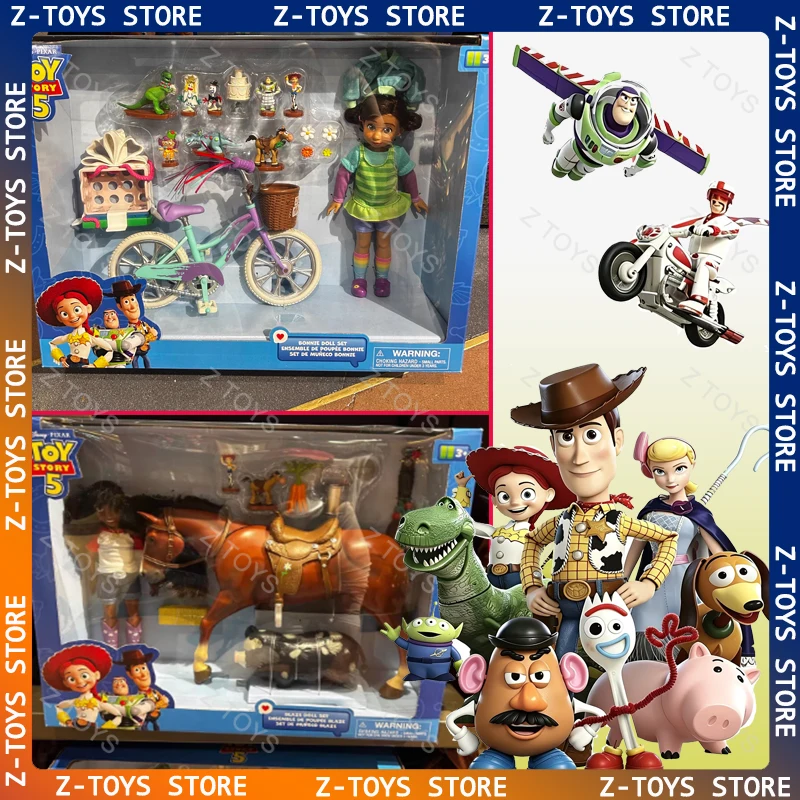In Stock Original New Toy Story 5 Blaze Doll Bonnie Doll Toy Set Amusement Park Store Purchasing Playhouse Toys Xmas Gift
In Stock Original New Toy Story 5 Blaze Doll Bonnie Doll Toy Set Amusement Park Store Purchasing Playhouse Toys Xmas Gift