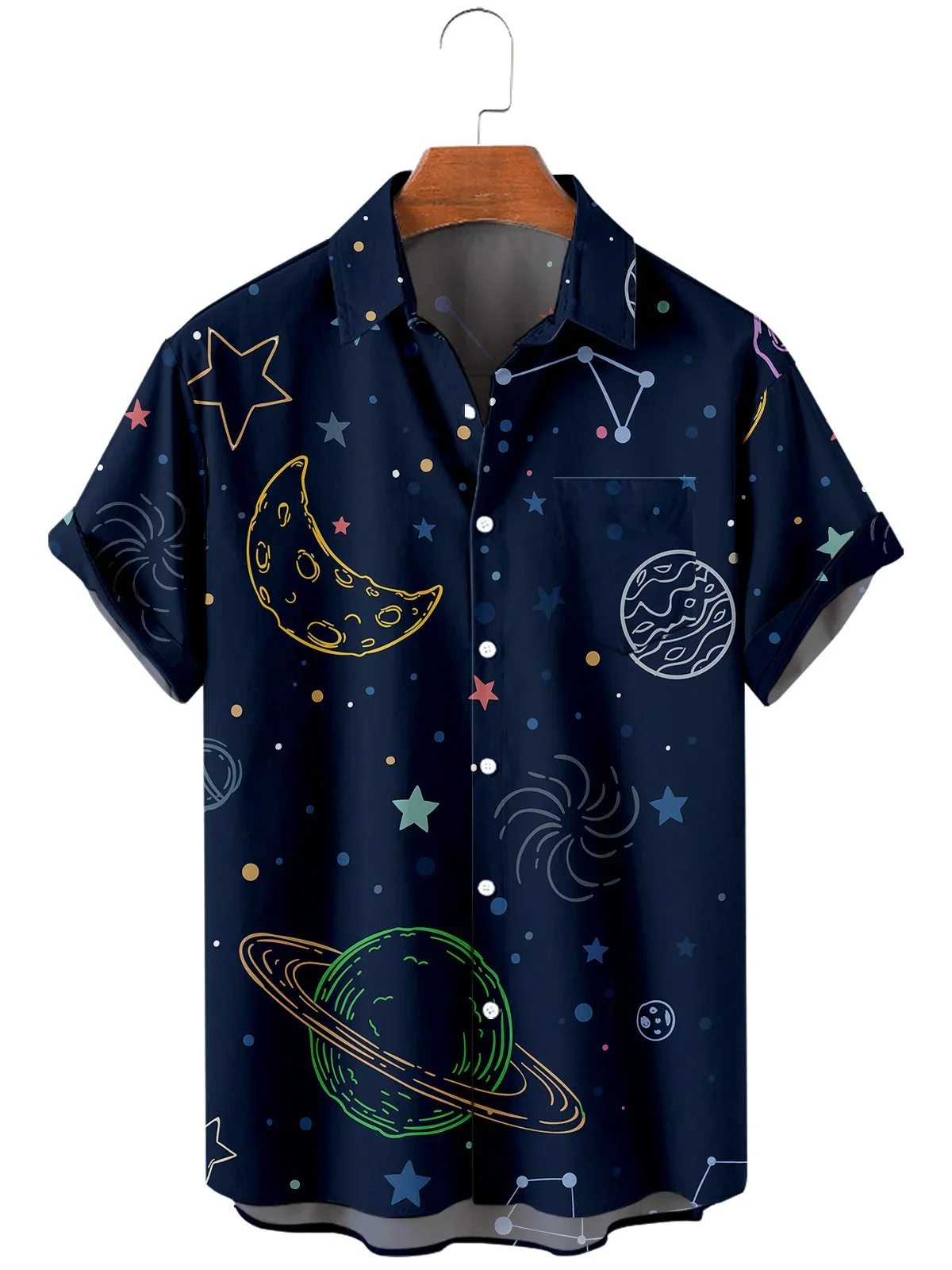 2021 Christmas Moon 3D Printed Oversized Casual Short Sleeve Lapel Shirt Men's Pocket Shirt 3D digital printed graphic shirt top
2021 Christmas Moon 3D Printed Oversized Casual Short Sleeve Lapel Shirt Men's Pocket Shirt 3D digital printed graphic shirt top