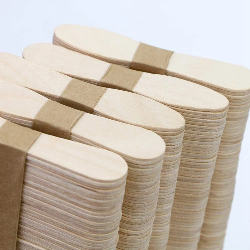 Natural Wooden Multi-Purpose Popsicle Sticks Craft Waxing Tongue Depressor Ice Cream Stick With Logo
Natural Wooden Multi-Purpose Popsicle Sticks Craft Waxing Tongue Depressor Ice Cream Stick With Logo