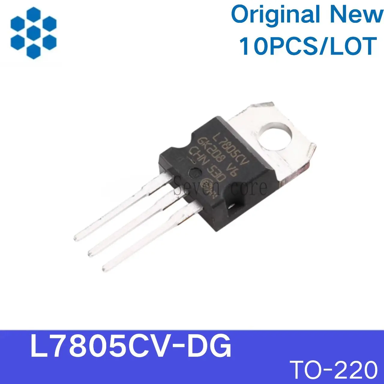 Оригинальный новый 10 шт./лот, насквозное отверстие L7805CV-DG TO-220, микросхема линейного регулятора напряжения, 5 В, 1,5 А
Оригинальный новый 10 шт./лот, насквозное отверстие L7805CV-DG TO-220, микросхема линейного регулятора напряжения, 5 В, 1,5 А