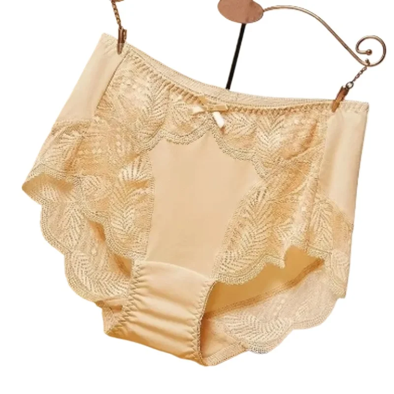 Plus-size Panties Women's Mid-high Waist Seamless Naked Fat Mm Lace Thin Quick-drying Milk Silk High Elastic Soft Cotton Crotch
Plus-size Panties Women's Mid-high Waist Seamless Naked Fat Mm Lace Thin Quick-drying Milk Silk High Elastic Soft Cotton Crotch