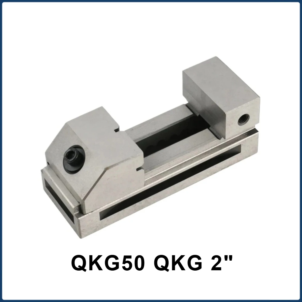 QKG50 QKG 2" Vise Fast Moving Vise CNC Vise Gad Tongs Plain Vice For Surface Grinding Milling EDM Machine
QKG50 QKG 2" Vise Fast Moving Vise CNC Vise Gad Tongs Plain Vice For Surface Grinding Milling EDM Machine