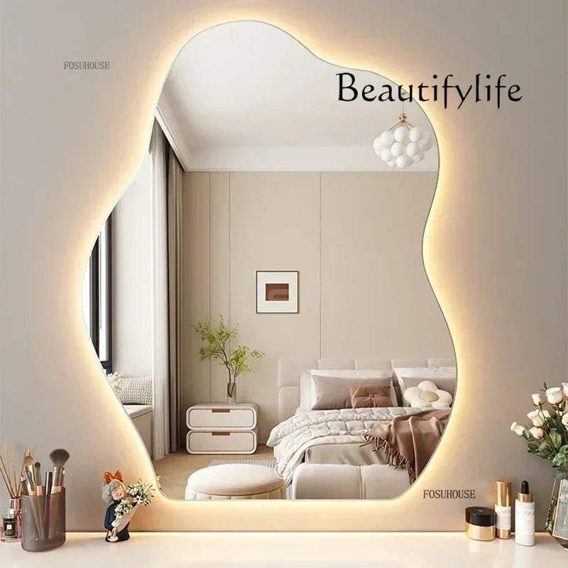 Nordic Cloud Shape Bath Mirrors Creative Special-shaped Wall-mounted Decorative Bathroom Led Mirror Home Bedroom Makeup Mirrors
Nordic Cloud Shape Bath Mirrors Creative Special-shaped Wall-mounted Decorative Bathroom Led Mirror Home Bedroom Makeup Mirrors