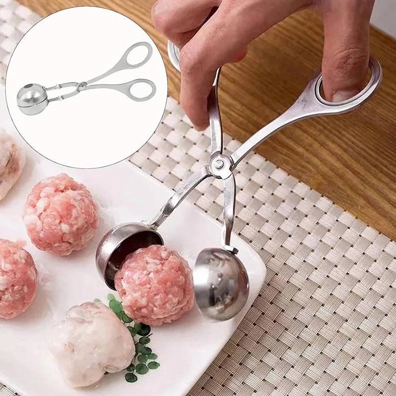 Stainless Steel Meatball Machine Multifunctional Meat Baller Maker Nonstick Meat Ball Maker Tool Meatball Spoon Kitchen Gadget
Stainless Steel Meatball Machine Multifunctional Meat Baller Maker Nonstick Meat Ball Maker Tool Meatball Spoon Kitchen Gadget