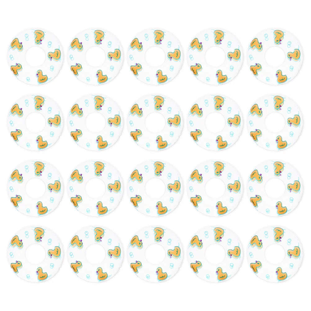 20 Pcs Duckling Swimming Ring Tiny Mini House Supplies Dolls Rings Simulated Decors Miniature Small Decoration
20 Pcs Duckling Swimming Ring Tiny Mini House Supplies Dolls Rings Simulated Decors Miniature Small Decoration