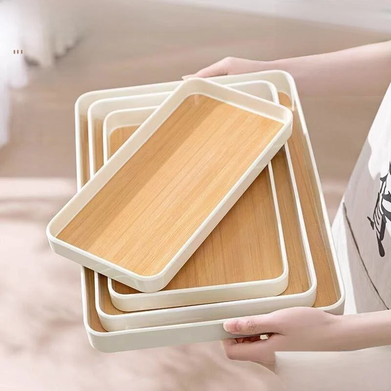 Plastic Rectangular Tray for Tea Cup Water Cup Fruit Plate Living Room Storage Plate Dining Plate Simple Style Animal Pattern
Plastic Rectangular Tray for Tea Cup Water Cup Fruit Plate Living Room Storage Plate Dining Plate Simple Style Animal Pattern