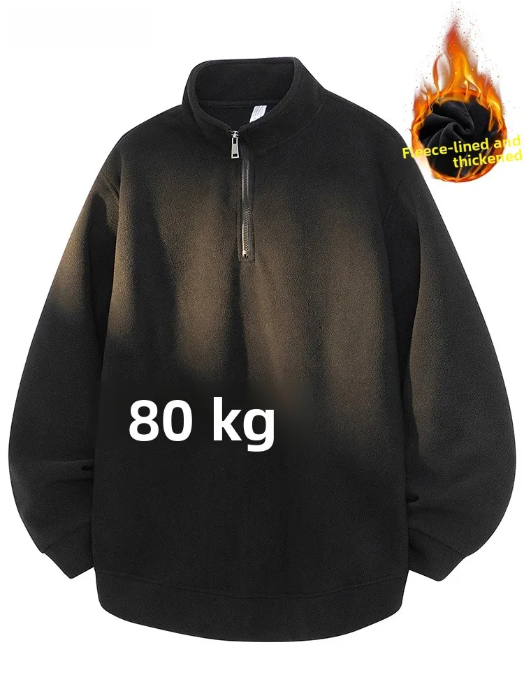 Men's Oversized American Sle Hoodie Autumn Winter Thiened Warm Double-sided Fce f-zip Long Sve Base irt
Men's Oversized American Sle Hoodie Autumn Winter Thiened Warm Double-sided Fce f-zip Long Sve Base irt