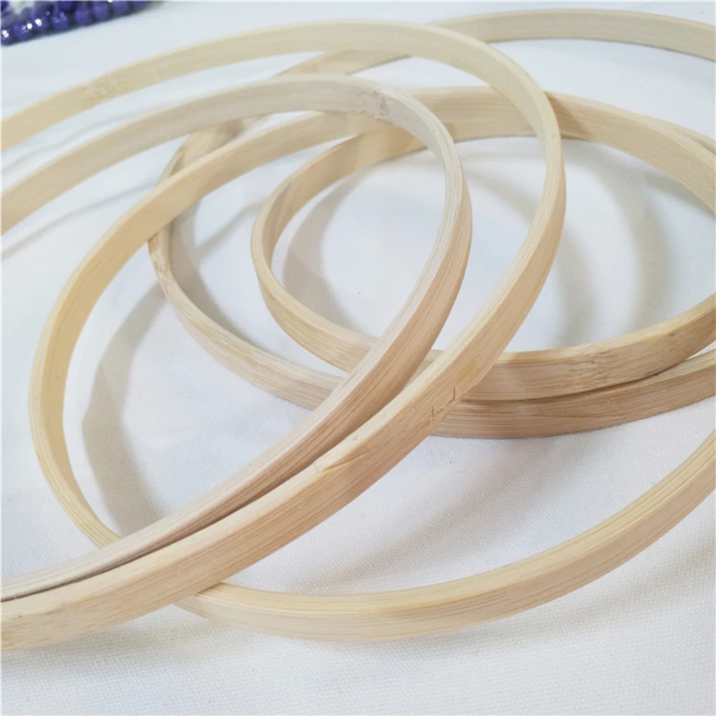12 Pcs Bamboo Circle Dream Catching Network Handmade Catcher Macrame Ring Lace Dreamcatcher Wooden Diy Rings 
12 Pcs Bamboo Circle Dream Catching Network Handmade Catcher Macrame Ring Lace Dreamcatcher Wooden Diy Rings