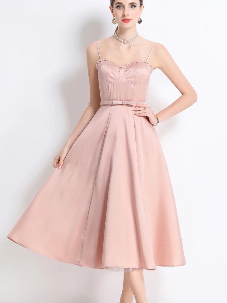 Sexy Padded Steel Ring Suspender Dress 2025 New Fashionable Summer Women'S Clothing
Sexy Padded Steel Ring Suspender Dress 2025 New Fashionable Summer Women'S Clothing