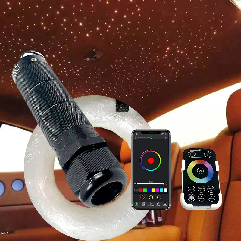 app fiber lamp SMALL 6W RGBW Car RooM Star Lights LED Optic star ceiling Light kits Optical fiber RF control Mobile WP QJ-L006
app fiber lamp SMALL 6W RGBW Car RooM Star Lights LED Optic star ceiling Light kits Optical fiber RF control Mobile WP QJ-L006