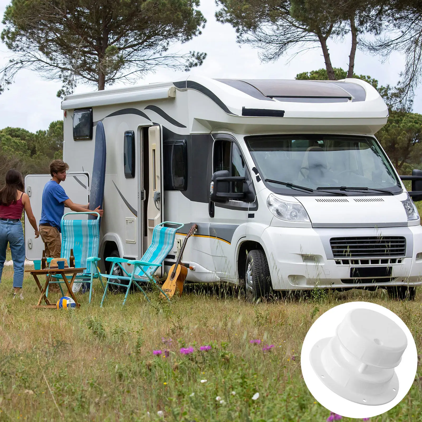 Rv Roof Vent Cover Plastic Plumbing Sewer Vent Cap Replacement for Camper Trailer Yacht Ventilation System Rv Plumbing Parts
Rv Roof Vent Cover Plastic Plumbing Sewer Vent Cap Replacement for Camper Trailer Yacht Ventilation System Rv Plumbing Parts