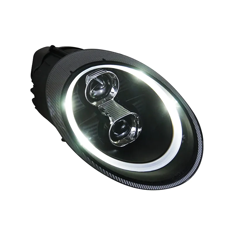 Для Porsche 911 (модель 997) 2005-2009 годов: Модифицированные светодиодные фары, новые дневные ходовые огни, подходят для установки.
Для Porsche 911 (модель 997) 2005-2009 годов: Модифицированные светодиодные фары, новые дневные ходовые огни, подходят для установки.