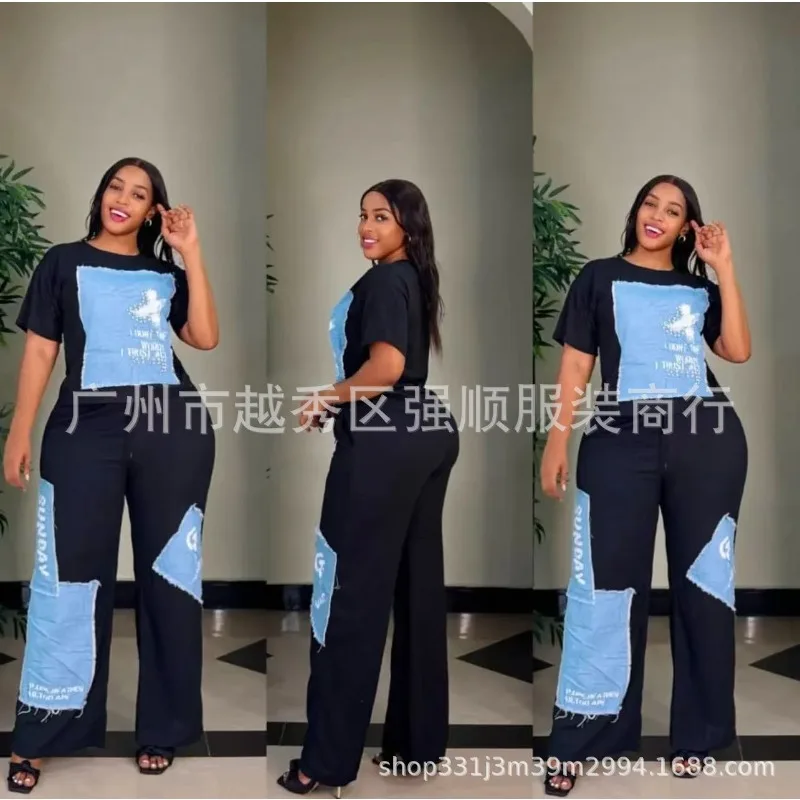 Customized 2 Piece Women Set Dashiki African Clothes Summer Autumn New Fashion Short Sleeve Top And Pants Suit Party Lady Matchi
Customized 2 Piece Women Set Dashiki African Clothes Summer Autumn New Fashion Short Sleeve Top And Pants Suit Party Lady Matchi