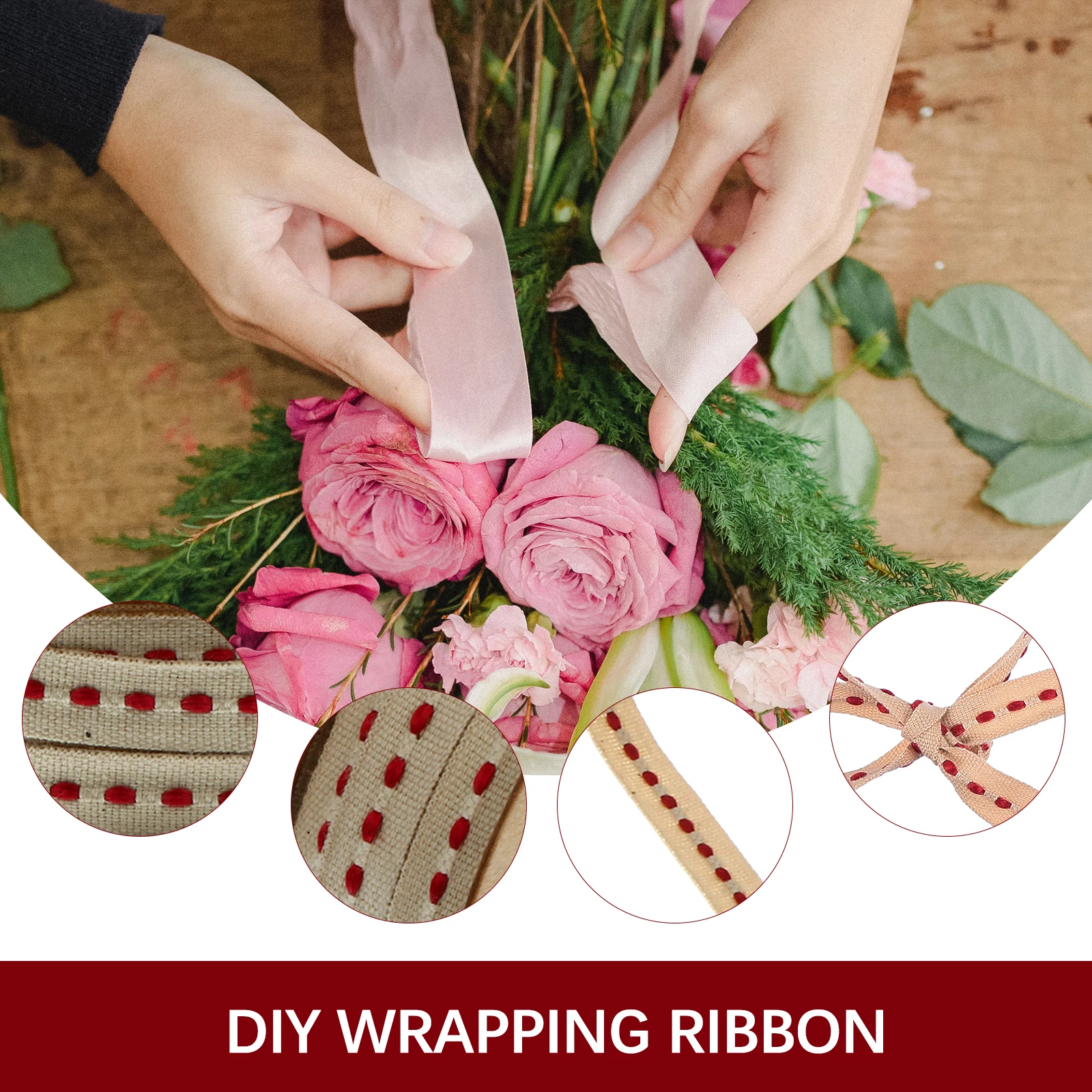 1 Roll Polyester Colorful Printing Ribbon Delicate Gift Wrapping Christmas Diy Decor Packaging Bow Handmade Webbing Strap
1 Roll Polyester Colorful Printing Ribbon Delicate Gift Wrapping Christmas Diy Decor Packaging Bow Handmade Webbing Strap