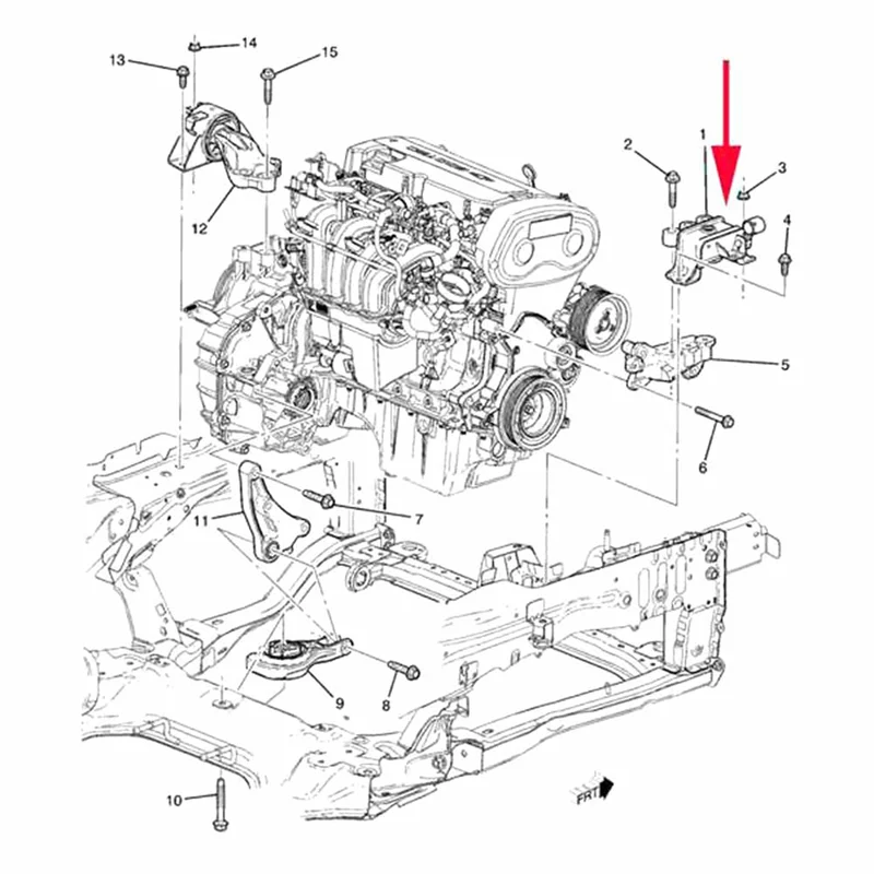 Portable New Engine Motor Mount Support Shock Bracket For Sonic Trax Aveo 2012 Up 95161259
Portable New Engine Motor Mount Support Shock Bracket For Sonic Trax Aveo 2012 Up 95161259