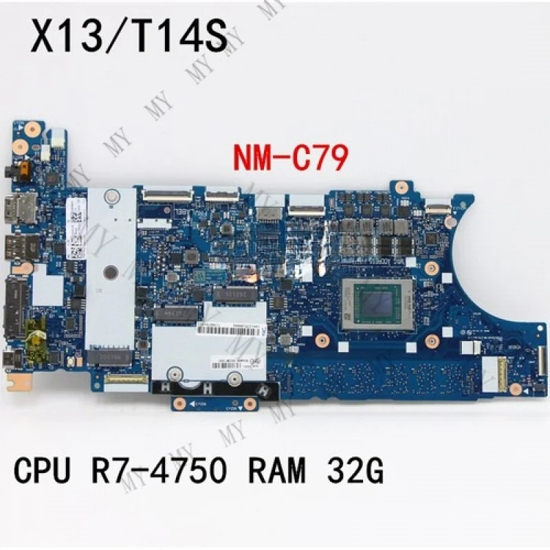 TT Orig Motherboard for Lenovo ThinkPad T14S X13 CPU R7-4750 UMA RAM 32G 5B20W77695
TT Orig Motherboard for Lenovo ThinkPad T14S X13 CPU R7-4750 UMA RAM 32G 5B20W77695