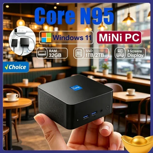 2026 Rarefied Trim MINI PC Windows 11 Pro Core N95 16GB RAM 1TB 2TB SSD WIFI 6 BT5.2 4K HD Nimble Pursuit Gaming Home
2026 Rarefied Trim MINI PC Windows 11 Pro Core N95 16GB RAM 1TB 2TB SSD WIFI 6 BT5.2 4K HD Nimble Pursuit Gaming Home