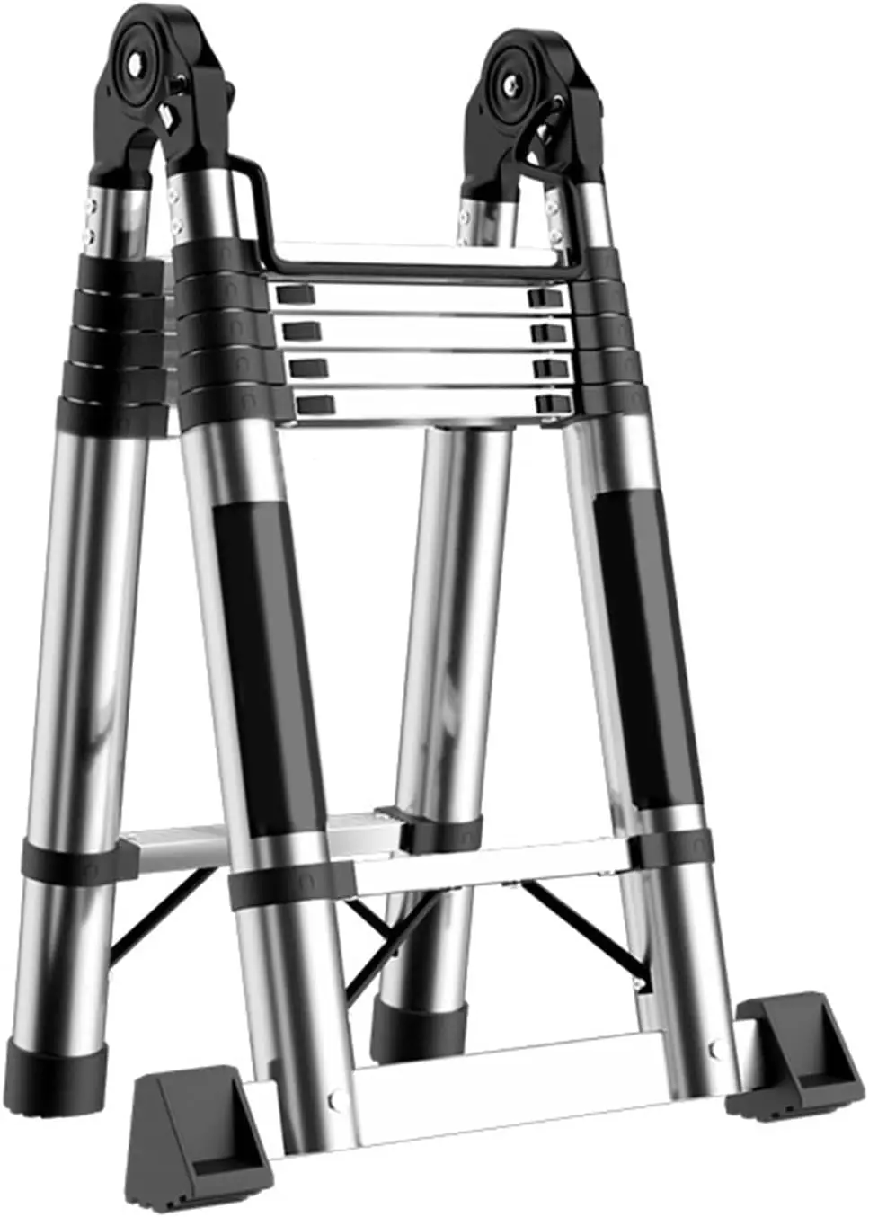 16 FT Telescoping Ladder - A-Frame 8 FT Folding Telescoping Ladder - 330lb Capacity, Locking Mechanism & Extra Wide Pedals
16 FT Telescoping Ladder - A-Frame 8 FT Folding Telescoping Ladder - 330lb Capacity, Locking Mechanism & Extra Wide Pedals