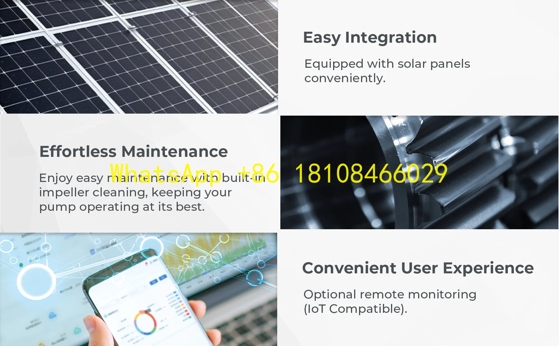 Погружные насосы для глубокой скважины с питанием r AC/DC 4 дюйма 3HP 108 м 15 м3/ч Sola
Погружные насосы для глубокой скважины с питанием r AC/DC 4 дюйма 3HP 108 м 15 м3/ч Sola