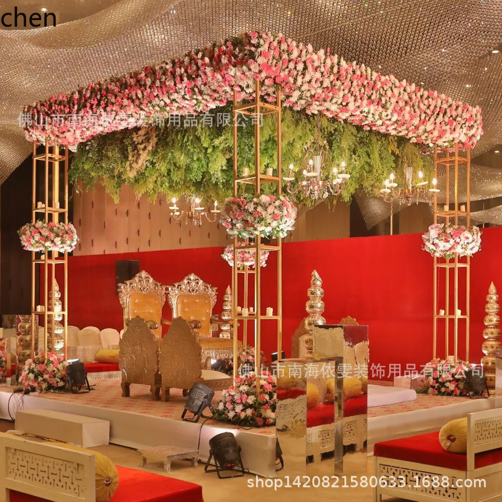 PYH Electroplated gold Iron Frame Cross-Border Foreign Trade Wedding Arch Wedding Princess Pavilion Display Stand
PYH Electroplated gold Iron Frame Cross-Border Foreign Trade Wedding Arch Wedding Princess Pavilion Display Stand