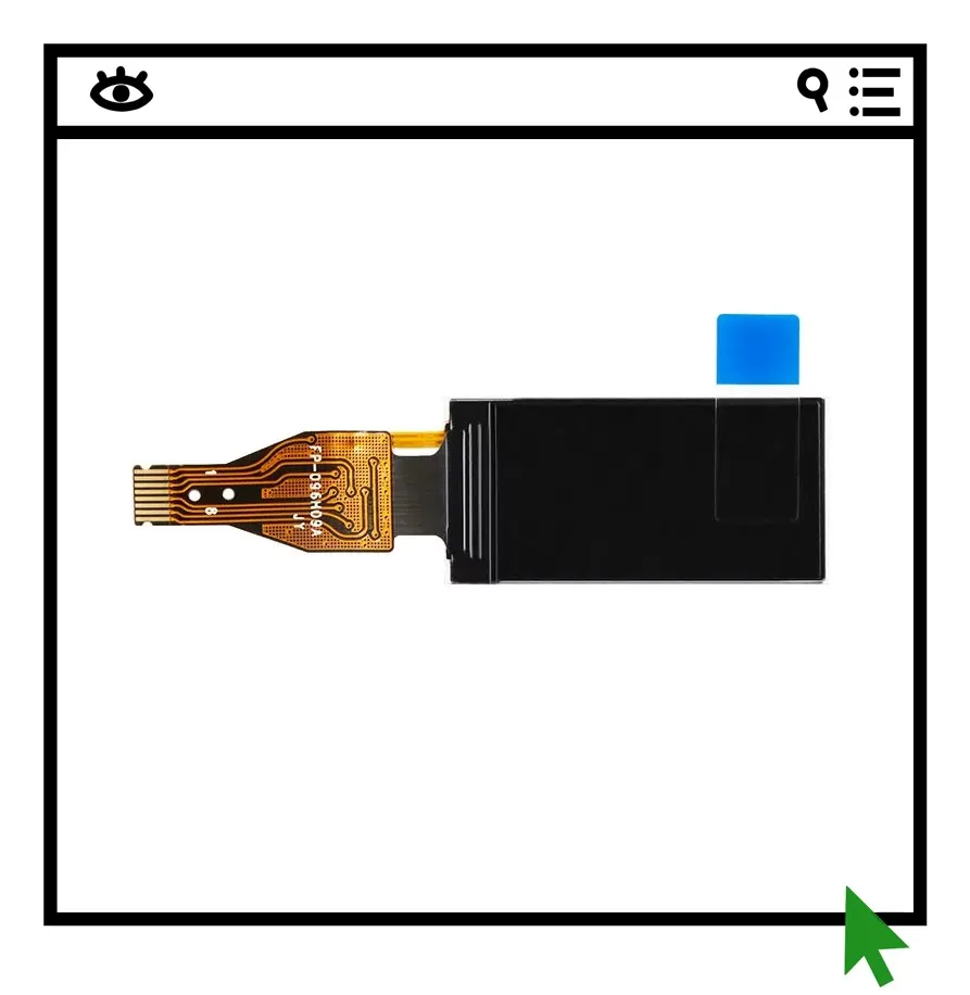 2PCS 0.96-inch color TFT display, high-definition IPS LCD bare screen, resolution of 80*160, SPI interface
2PCS 0.96-inch color TFT display, high-definition IPS LCD bare screen, resolution of 80*160, SPI interface