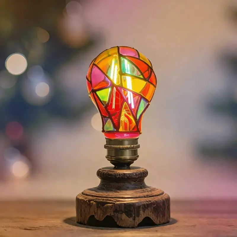 1Pcs 4W 6W 120V Christmas Ambient Light LED Hand Painted DIY Color Decorative Light Bulb ST64 Color Decorative Light Bedroom
1Pcs 4W 6W 120V Christmas Ambient Light LED Hand Painted DIY Color Decorative Light Bulb ST64 Color Decorative Light Bedroom