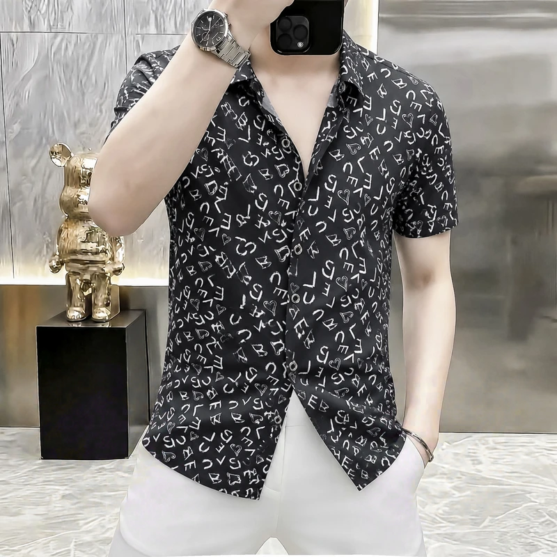 2026 Summer New Style Men's Breathable Fashion Luxurious Casual Collar Short-Sleeved Floral Shirt
2026 Summer New Style Men's Breathable Fashion Luxurious Casual Collar Short-Sleeved Floral Shirt