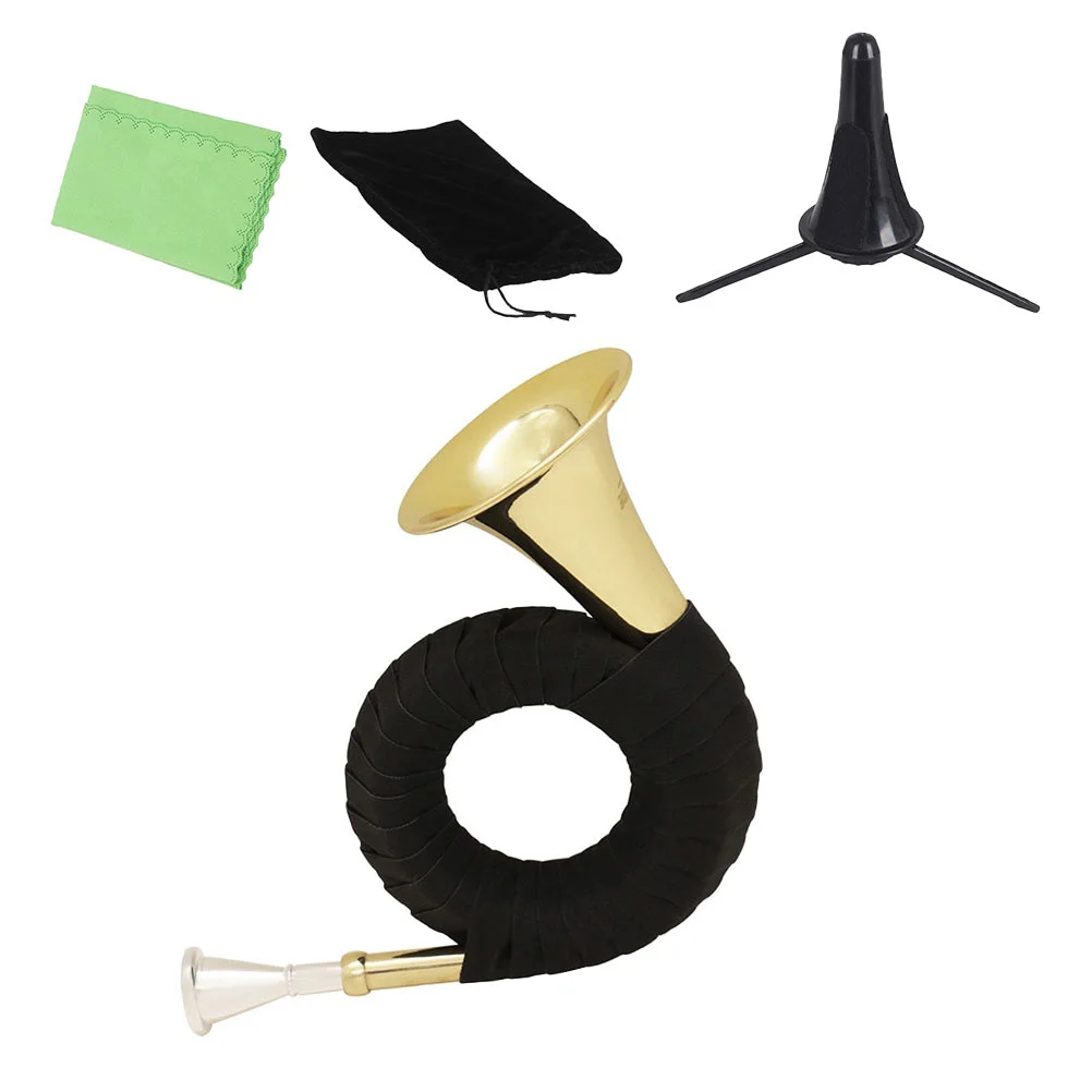 French Trumpet Horn Stand B Flat Major Hunting Musical Instruments Wind Premium Brass
French Trumpet Horn Stand B Flat Major Hunting Musical Instruments Wind Premium Brass
