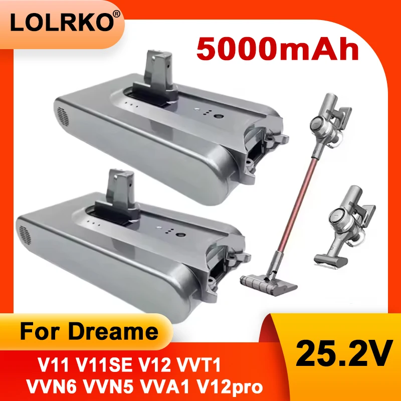 100% Original replacement battery For Dreame V11 V11SE V12 VVT1 VVN6 VVN5 VVA1 V12pro Wireless Vacuum Cleaner 18650 Battery Pack
100% Original replacement battery For Dreame V11 V11SE V12 VVT1 VVN6 VVN5 VVA1 V12pro Wireless Vacuum Cleaner 18650 Battery Pack