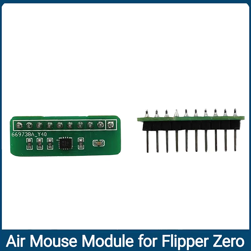 Flipper Zero Air Mouse Module BMI160 6-Axis Sensor Bluetooth USB Dual-Mode Air Gesture Mouse for Presentation Smart Home DIY
Flipper Zero Air Mouse Module BMI160 6-Axis Sensor Bluetooth USB Dual-Mode Air Gesture Mouse for Presentation Smart Home DIY