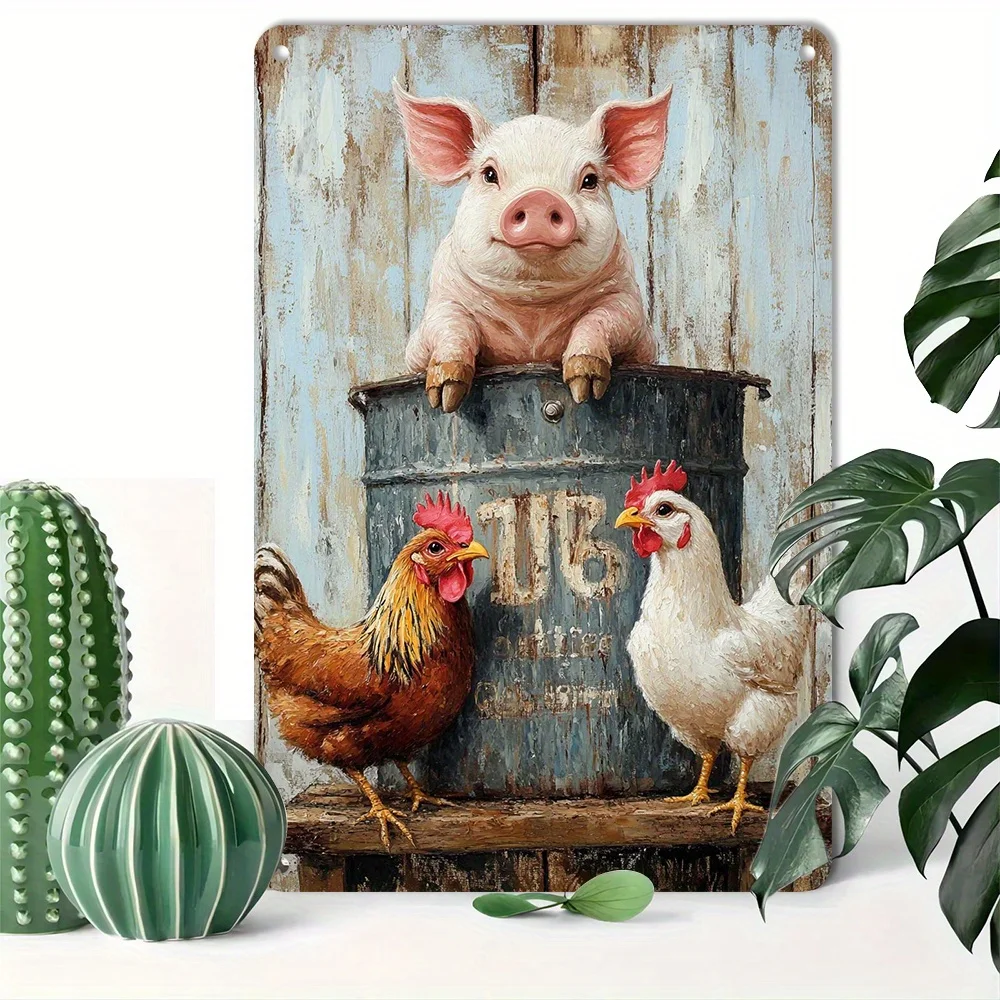 2D 1pc, Tin Signs Aluminum Metal Signs Halloween Christmas Durable Wall Hanging Plaque Wall Poster, Wall, Yard Farmhouse
2D 1pc, Tin Signs Aluminum Metal Signs Halloween Christmas Durable Wall Hanging Plaque Wall Poster, Wall, Yard Farmhouse